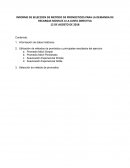 SELECCION DE METODO DE PRONOSTICOS PARA LA DEMANDA