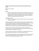 Análisis Prospectivo de Estado de la Gestión de Mantenimiento en su Empresa