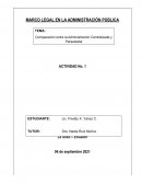 Administración centralizada, administración paraestatal