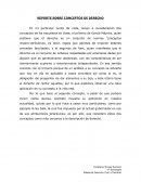 REPORTE SOBRE CONCEPTOS DE DERECHO