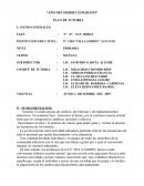 PLAN DE TUTORIA