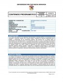 Competencias globales y específicas