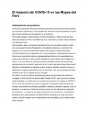 El impacto del COVID-19 en las Mypes del Perú
