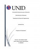 Programa de capacitación