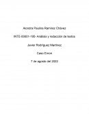 Caso Enron. Un caso para análisis y reflexión