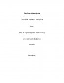 Plan de negocios para la producción y comercialización de banano