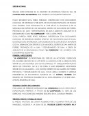 EJEMPLO MINUTA COMPRA VENTA CON CREDITO BANCARIO