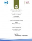 Proceso de Enfermería aplicado en paciente