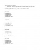 Tarea 2. Identificar cinco clases