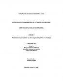 Rendición de cuentas a la luz de la seguridad y salud en el trabajo