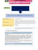 HABILIDADES SOCIOEMOCIONALES