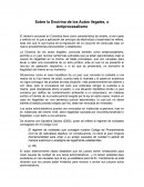 Ensayo antiprocesalismo