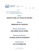 BANXICO SUBE LAS TASAS DE INTERES