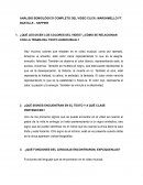 ANÁLISIS SEMIOLÓGICO COMPLETO DEL VIDEO CLICK: MARSHMELLO FT. BASTILLE - HAPPIER