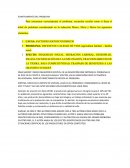 DEFICIENTE CALIDAD DE VIDA (agricultura familiar – familia rural)