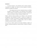 Informe psicologico- Comunicación de resultados