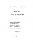 Informe de proyecto transportes
