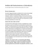 Análisis del Evolucionismo y Culturalismo