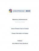 Felicidad en el trabajo