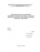 IMPLEMENTACIÓN DE UN PLAN DE RESTAURACIÓN Y MANTENIMIENTO DEL HARDWARE Y SOFTWARE DE LOS EQUIPOS DEL LABORATORIO