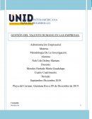 Gestión del talento humano en las empresas