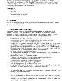 PROCEDIMIENTO DE EXCAVACION. Página 1