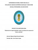 Elaboracion de papel organico a base de cascaras de frutas