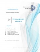 INVESTIGACIÓN DEL PESAMINETO LÓGICO
