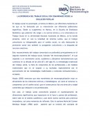 LA EXPERIENCIA DEL TRABAJO SOCIAL CON COMUNIDADES DESDE LA EDUCACIÓN POPULAR