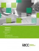 Tarea semana 1 finanzas