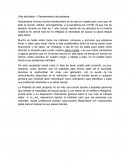 Vida saludable – Planteamiento del problema