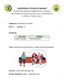 Análisis de documento sobre el Trabajo Social Individualizado