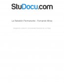 LA REBELION PERMANENTE | FERNANDO MIRES