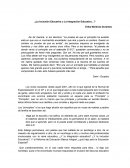 ¿La Inclusión Educativa o La Integración Educativa...?