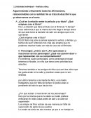 Actividad individual – Análisis crítico “A tiempo'