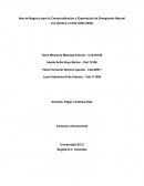 Idea de Negocio para la Comercialización y Exportación de Energizante Natural con Destino a Chile