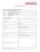 REGISTRO DE PROVEEDORES