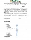 Encuesta de los Factores Críticos de Éxito en las Pequeñas y Medianas Empresas de los Sectores Económicos de la Provincia de Pichincha en mayo - septiembre de 2022