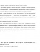 POLÍTICA ECONÓMICA