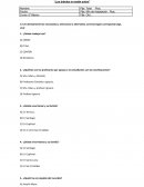 Control lectura "Los árboles no están solos"