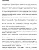 Larrosa y la experiencia