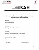 La función del Estado frente al pasado y presente de la empresa pública Latinoamericana