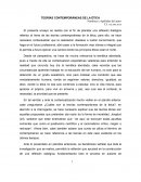 TEORÍAS CONTEMPORÁNEAS DE LA ÉTICA