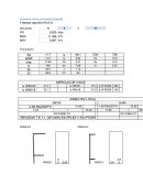 Procedimiento columnas de acero