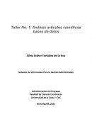 Sistemas de Información Para la Gestión Administrativa