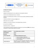 NOMBRE DE LA INICIATIVA O PROYECTO: UNA SONRISA PARA EL DEPORTE