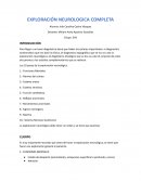 EXPLORACIÓN NEUROLOGICA COMPLETA