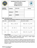 Informe de laboratorio. Electrólisis del agua
