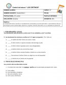 Control de lectura:” LOS CRETINOS”