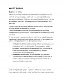 El balanceo de línea de producción